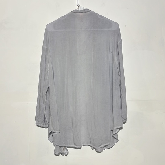 Victoria's Secret Light Blue Grey Lightweight Kimono Size XS/S - Picture 7 of 7